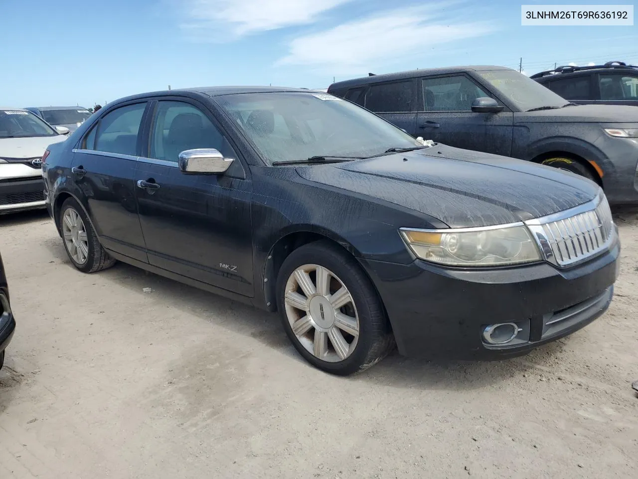 2009 Lincoln Mkz VIN: 3LNHM26T69R636192 Lot: 75409654