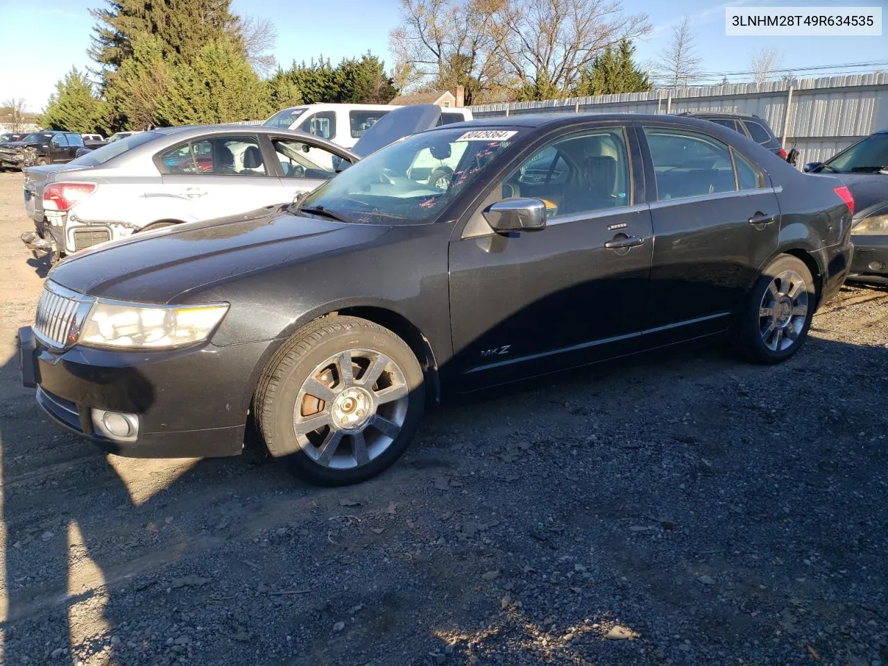 2009 Lincoln Mkz VIN: 3LNHM28T49R634535 Lot: 80429364