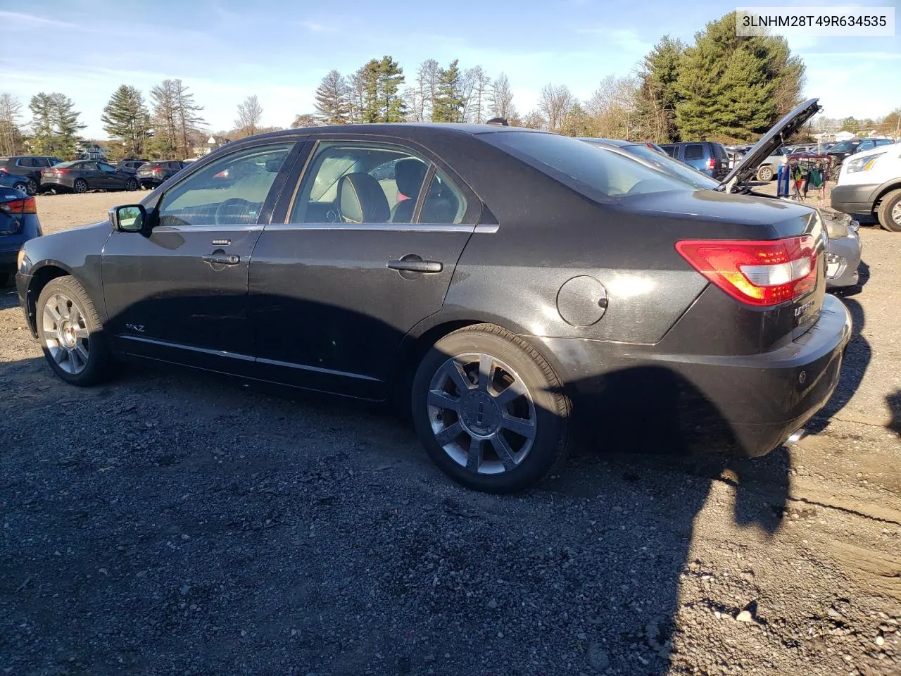 2009 Lincoln Mkz VIN: 3LNHM28T49R634535 Lot: 80429364