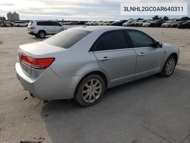 3LNHL2GC0AR640311 2010 Lincoln Mkz