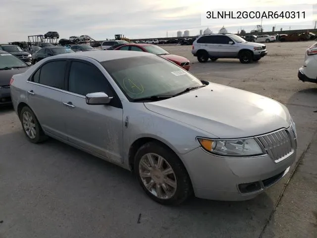 3LNHL2GC0AR640311 2010 Lincoln Mkz