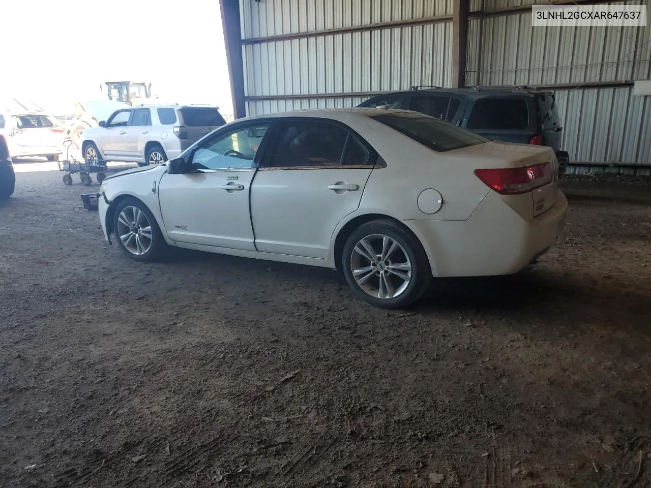 2010 Lincoln Mkz VIN: 3LNHL2GCXAR647637 Lot: 62349674