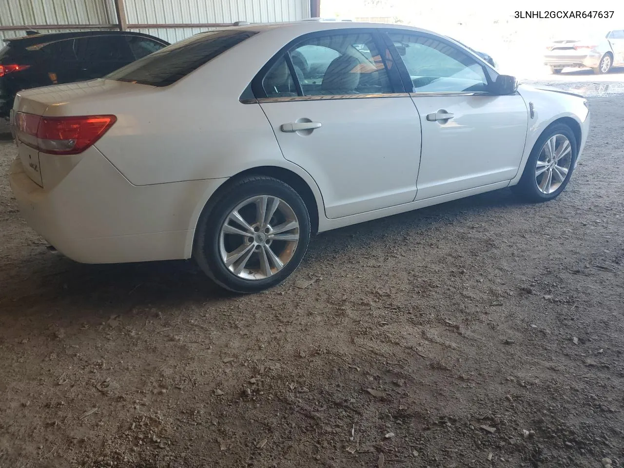 2010 Lincoln Mkz VIN: 3LNHL2GCXAR647637 Lot: 62349674