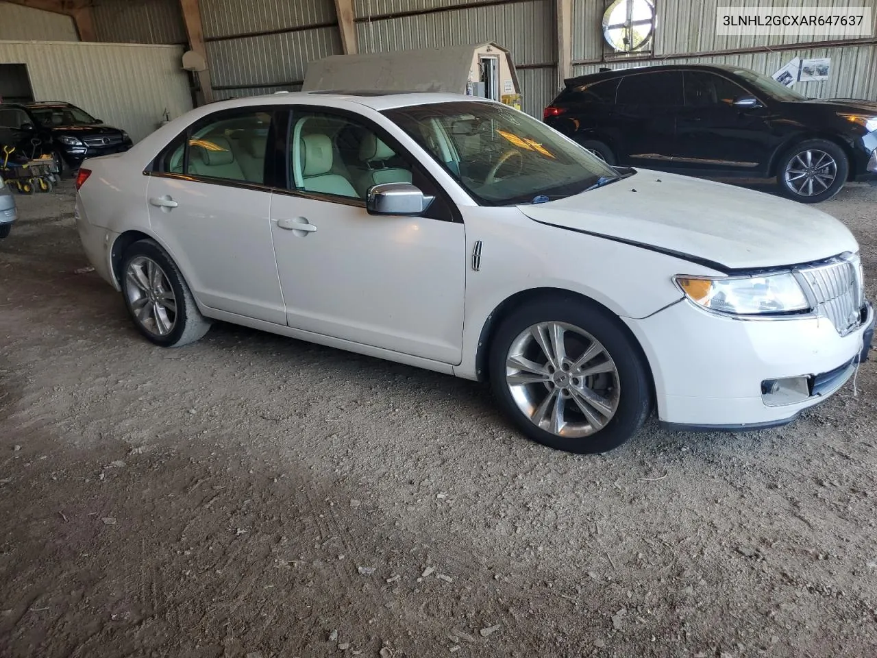 2010 Lincoln Mkz VIN: 3LNHL2GCXAR647637 Lot: 62349674