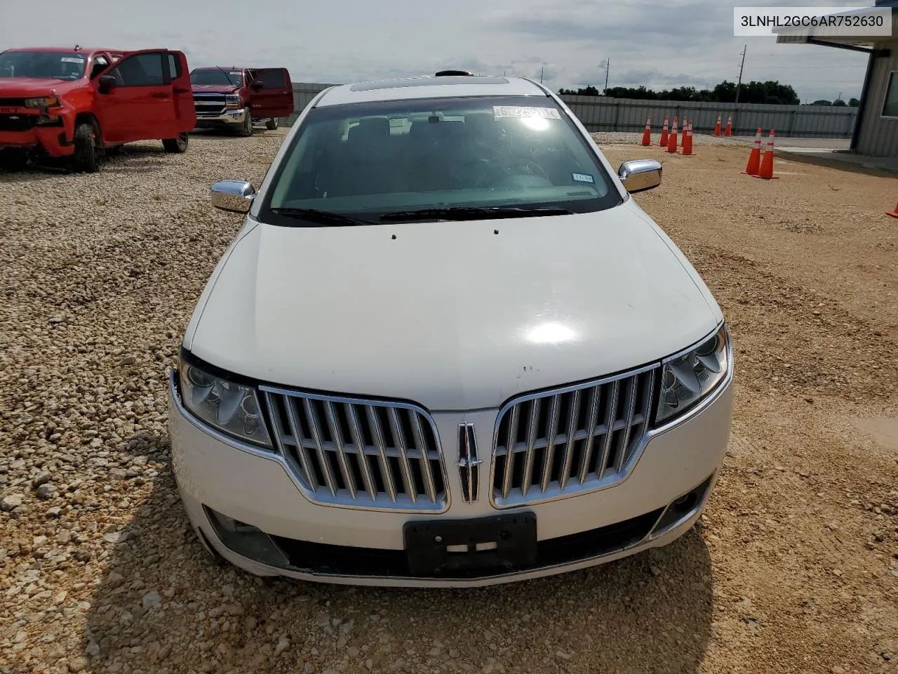 2010 Lincoln Mkz VIN: 3LNHL2GC6AR752630 Lot: 63225514