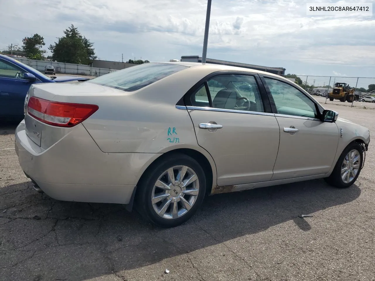 2010 Lincoln Mkz VIN: 3LNHL2GC8AR647412 Lot: 65402324