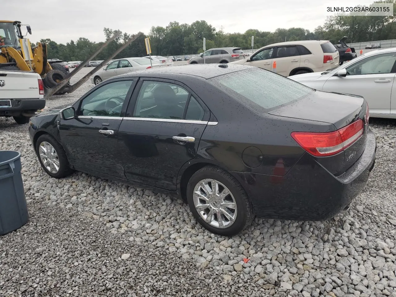 2010 Lincoln Mkz VIN: 3LNHL2GC3AR603155 Lot: 67731024