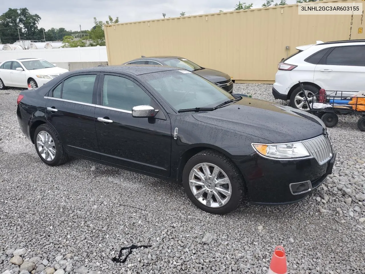 2010 Lincoln Mkz VIN: 3LNHL2GC3AR603155 Lot: 67731024