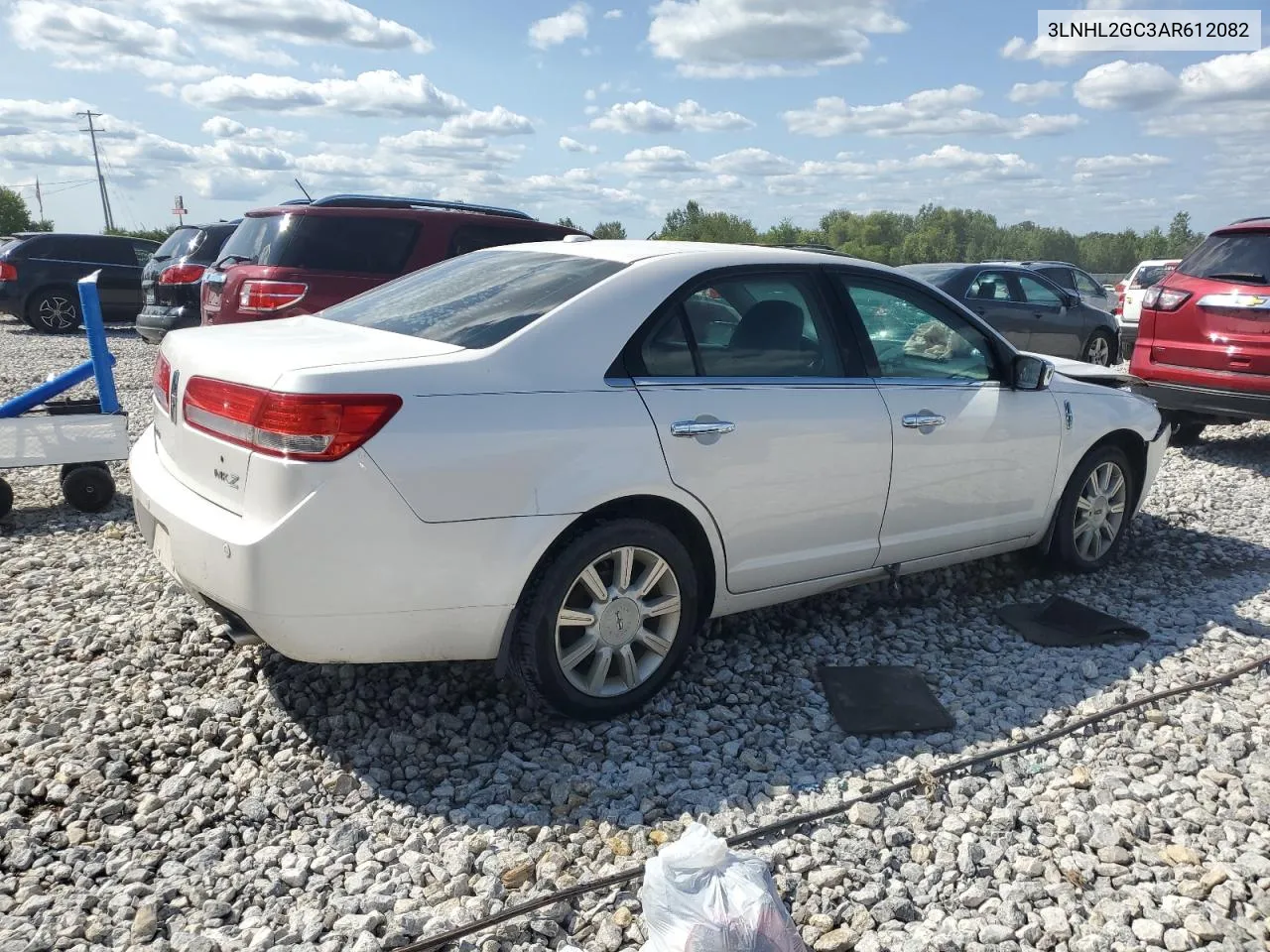 2010 Lincoln Mkz VIN: 3LNHL2GC3AR612082 Lot: 67867444