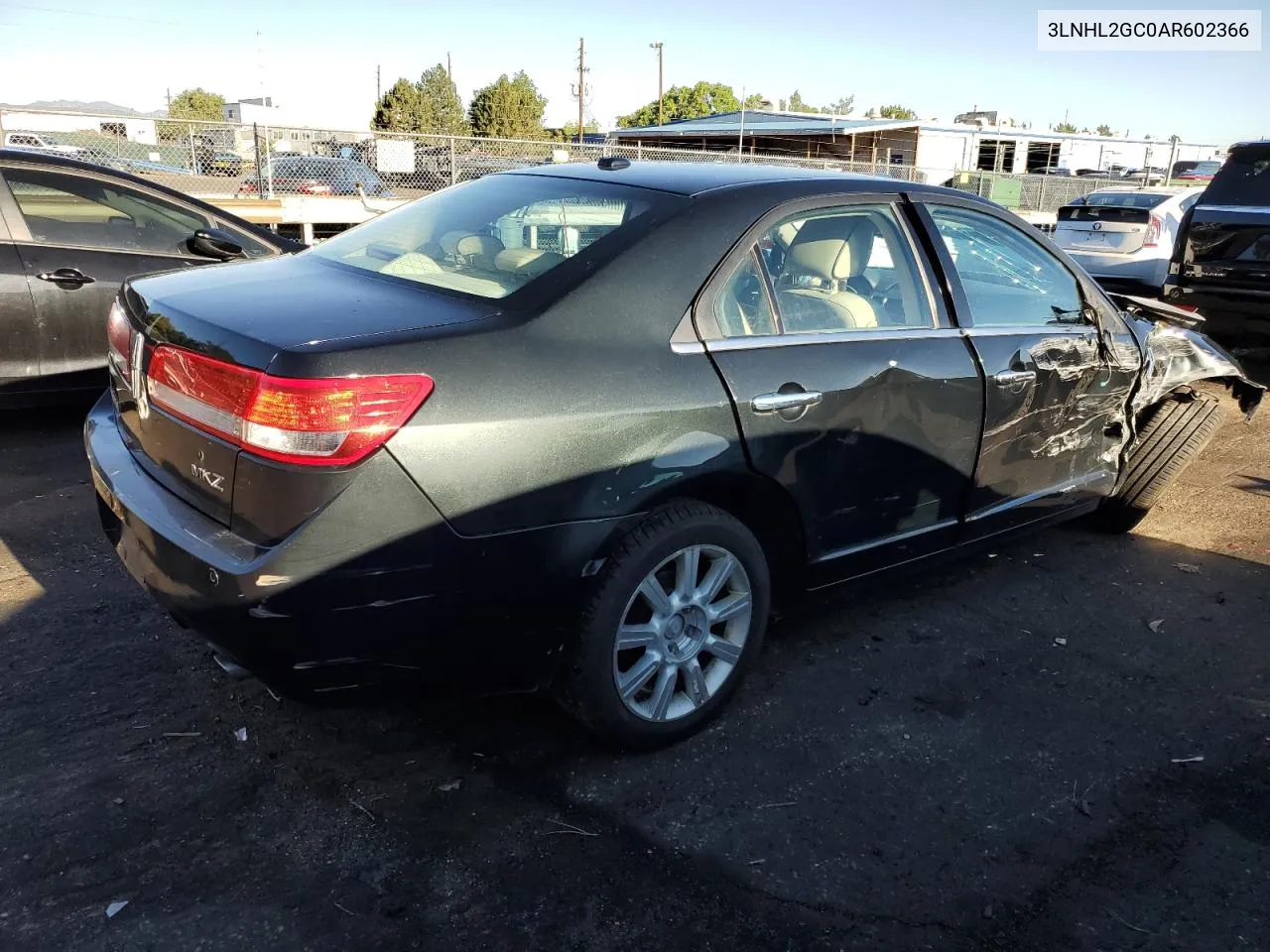 2010 Lincoln Mkz VIN: 3LNHL2GC0AR602366 Lot: 68115614