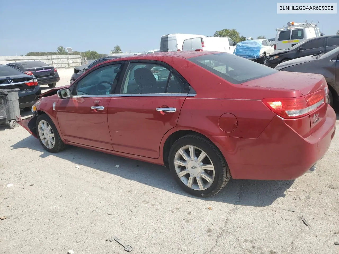 2010 Lincoln Mkz VIN: 3LNHL2GC4AR609398 Lot: 71106804