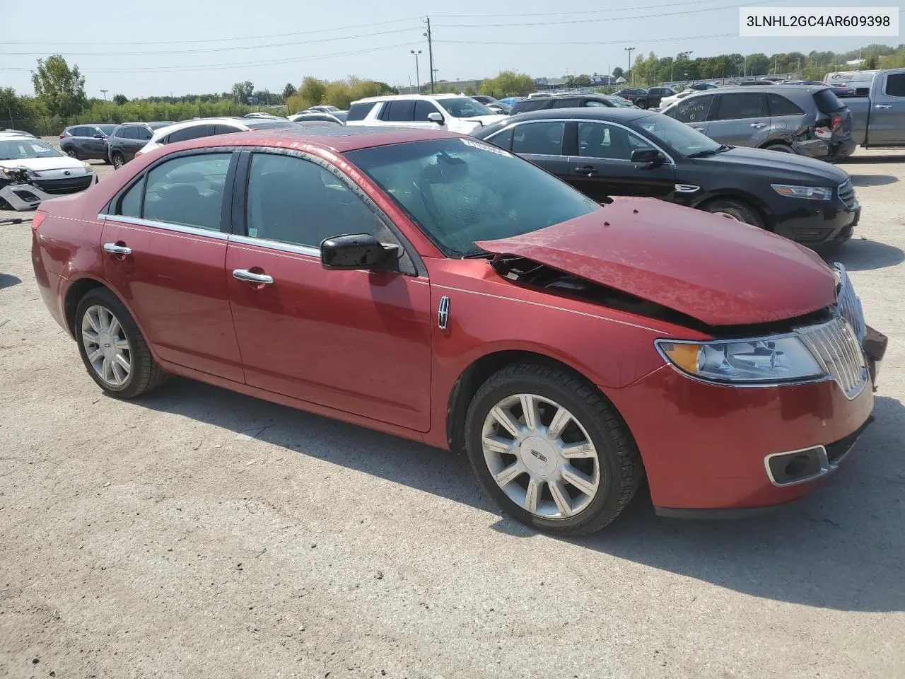 2010 Lincoln Mkz VIN: 3LNHL2GC4AR609398 Lot: 71106804