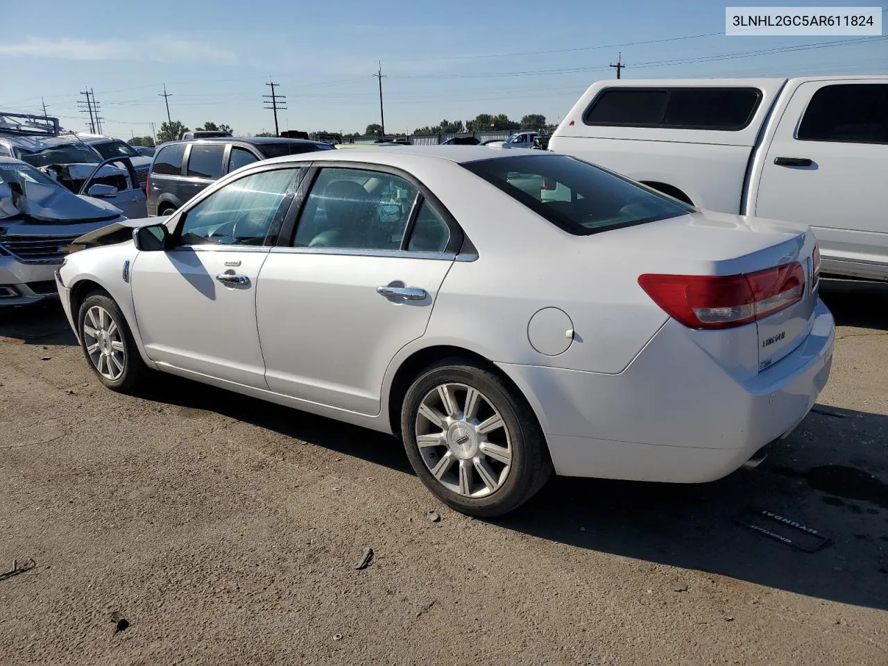 2010 Lincoln Mkz VIN: 3LNHL2GC5AR611824 Lot: 71308254