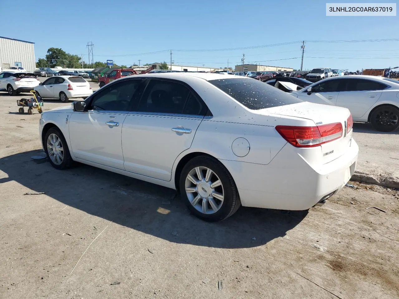 2010 Lincoln Mkz VIN: 3LNHL2GC0AR637019 Lot: 71309014