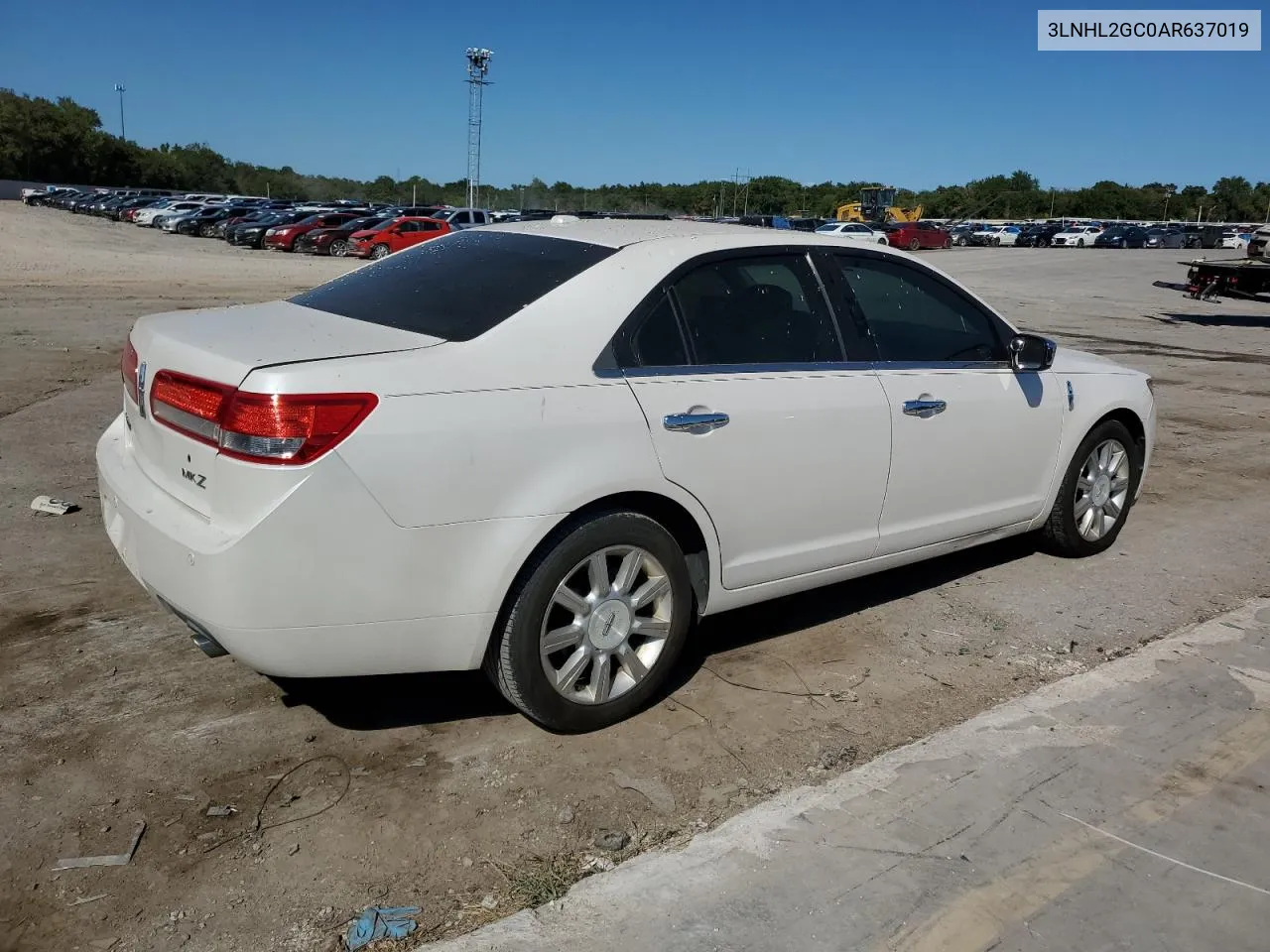 3LNHL2GC0AR637019 2010 Lincoln Mkz