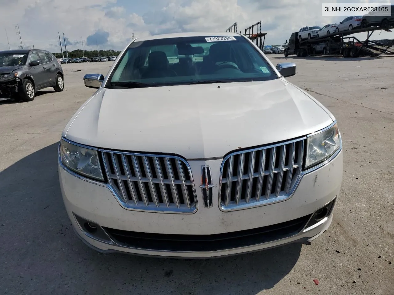 2010 Lincoln Mkz VIN: 3LNHL2GCXAR638405 Lot: 71923294