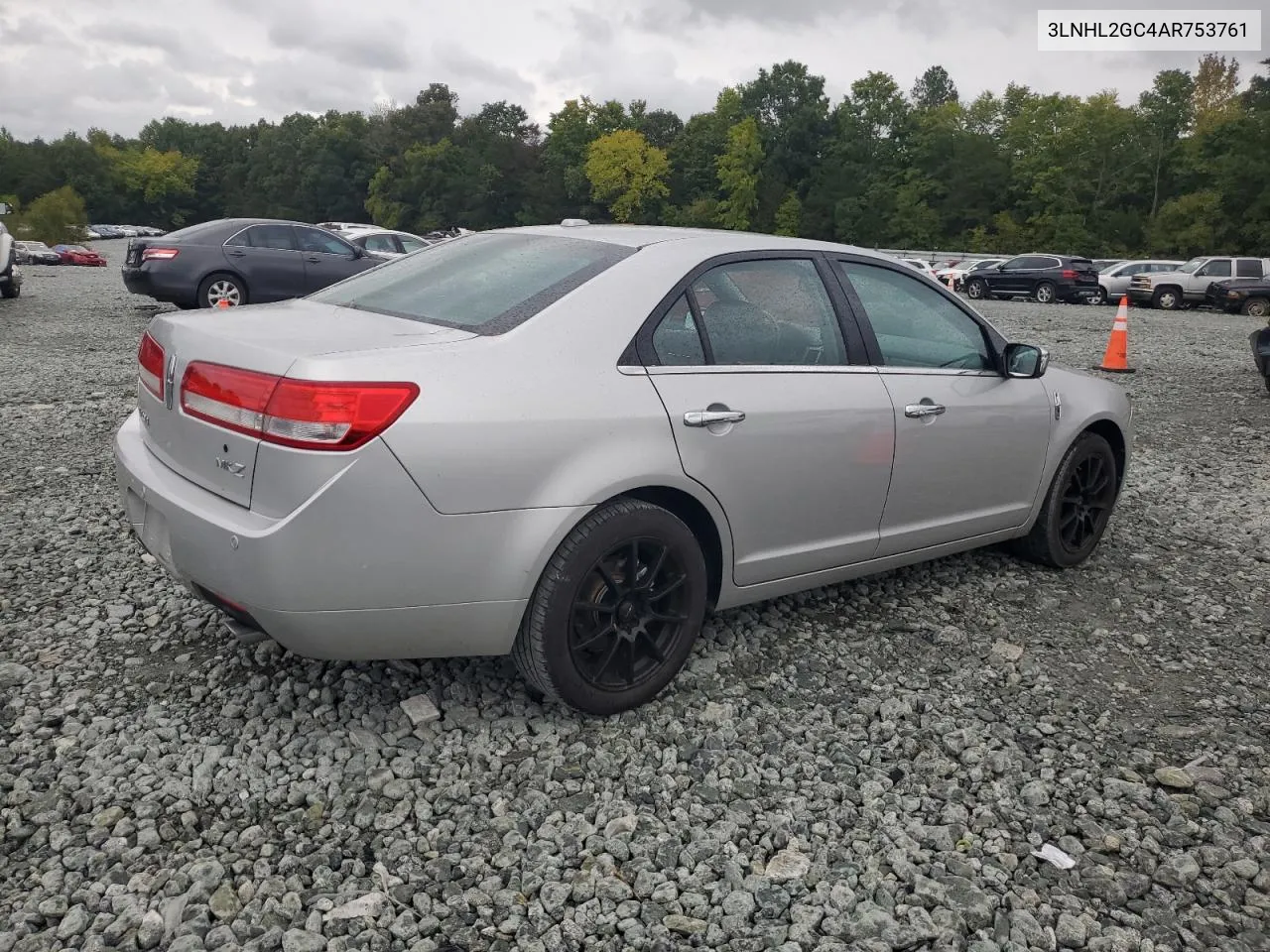 2010 Lincoln Mkz VIN: 3LNHL2GC4AR753761 Lot: 73347704