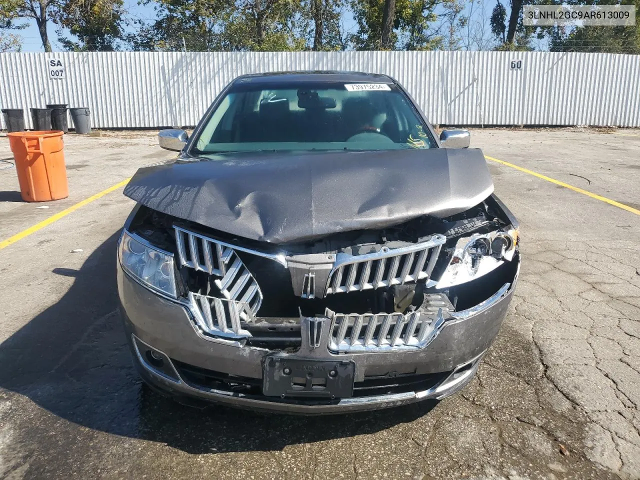 2010 Lincoln Mkz VIN: 3LNHL2GC9AR613009 Lot: 73975234