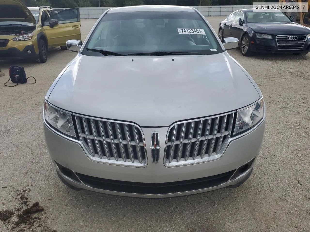 2010 Lincoln Mkz VIN: 3LNHL2GC4AR604217 Lot: 74123404