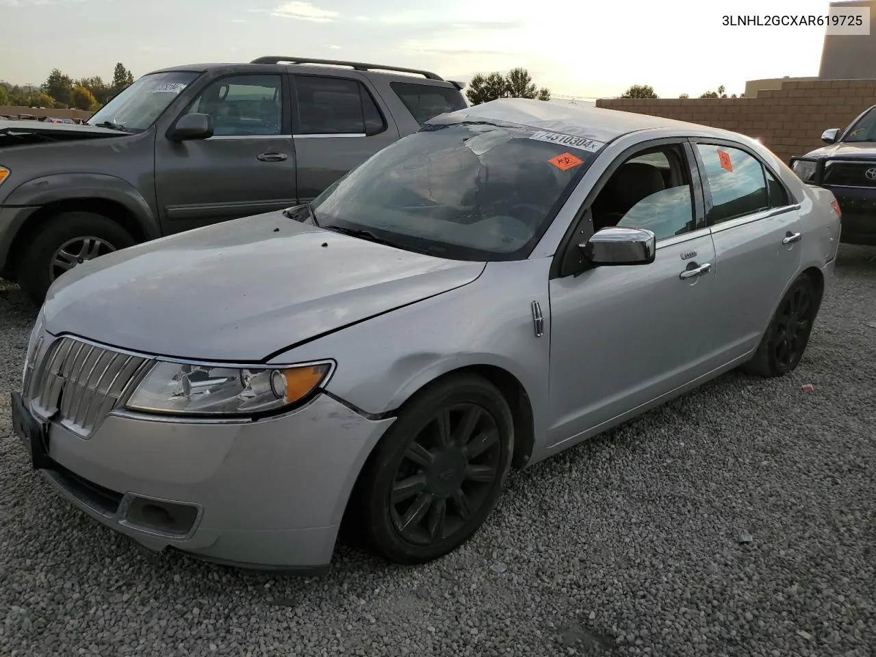 2010 Lincoln Mkz VIN: 3LNHL2GCXAR619725 Lot: 74310304