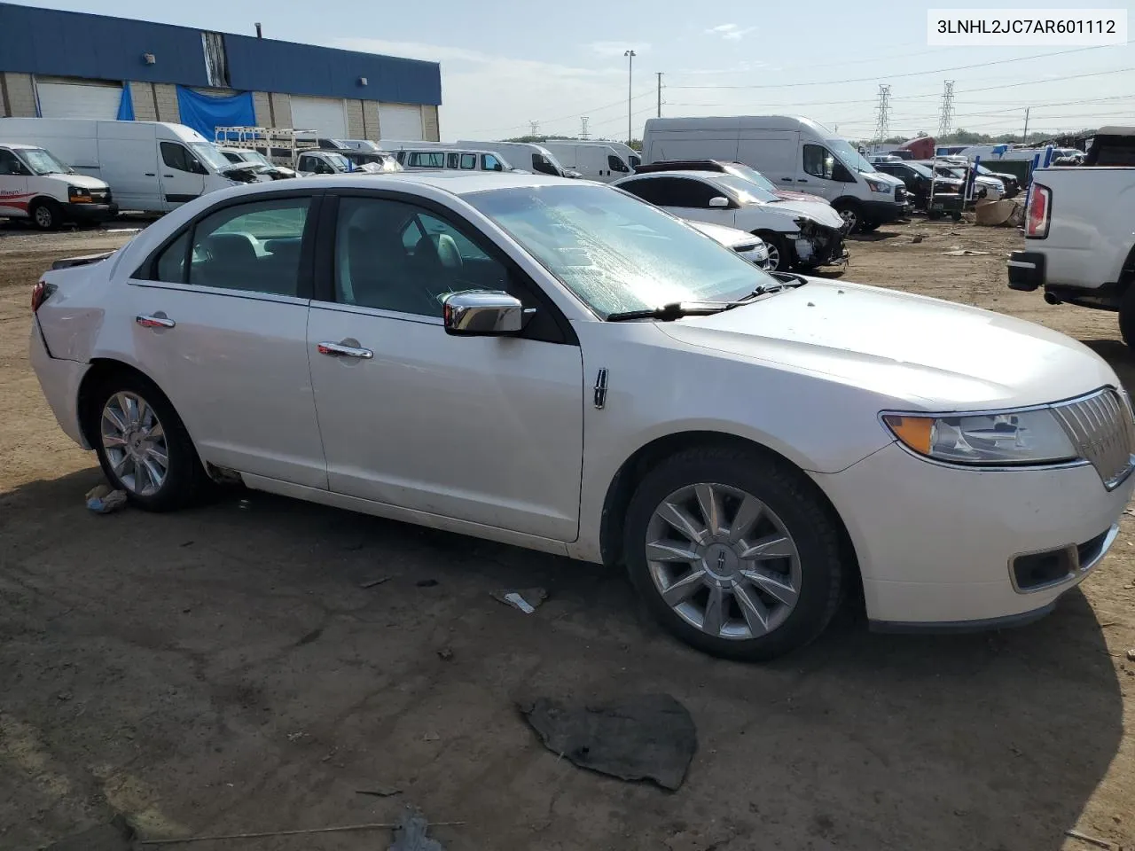 2010 Lincoln Mkz VIN: 3LNHL2JC7AR601112 Lot: 74647454