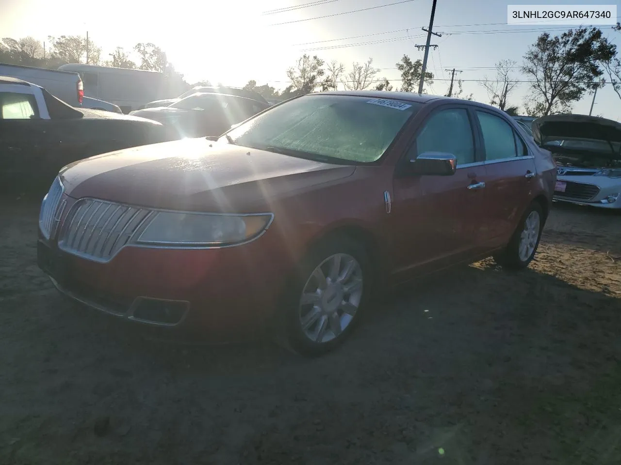 3LNHL2GC9AR647340 2010 Lincoln Mkz