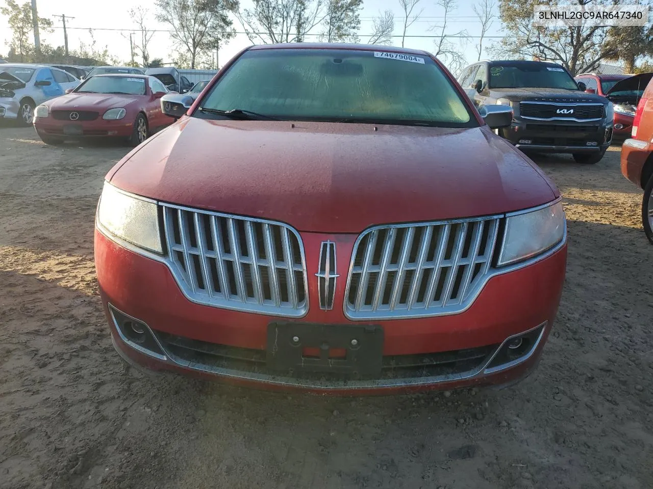 3LNHL2GC9AR647340 2010 Lincoln Mkz