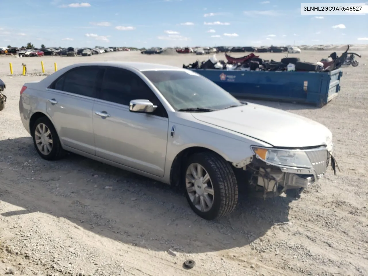 3LNHL2GC9AR646527 2010 Lincoln Mkz