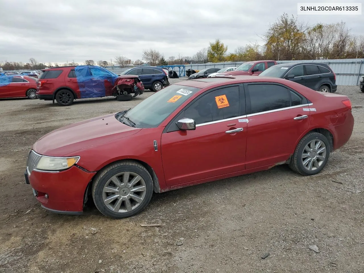 2010 Lincoln Mkz VIN: 3LNHL2GC0AR613335 Lot: 77332524