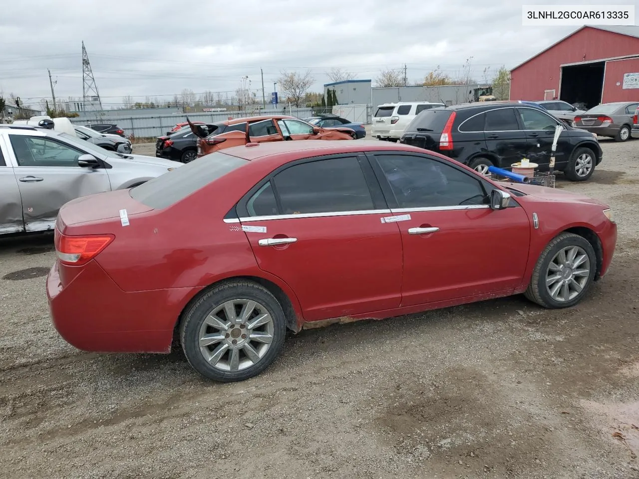 2010 Lincoln Mkz VIN: 3LNHL2GC0AR613335 Lot: 77332524