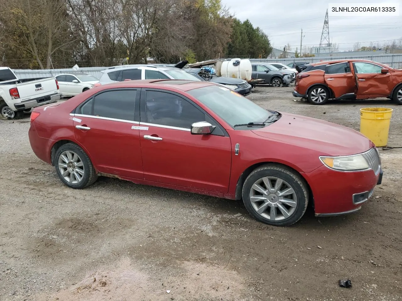 2010 Lincoln Mkz VIN: 3LNHL2GC0AR613335 Lot: 77332524