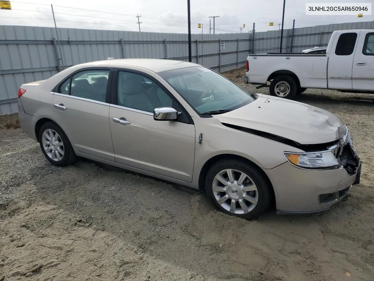 2010 Lincoln Mkz VIN: 3LNHL2GC5AR650946 Lot: 78757844