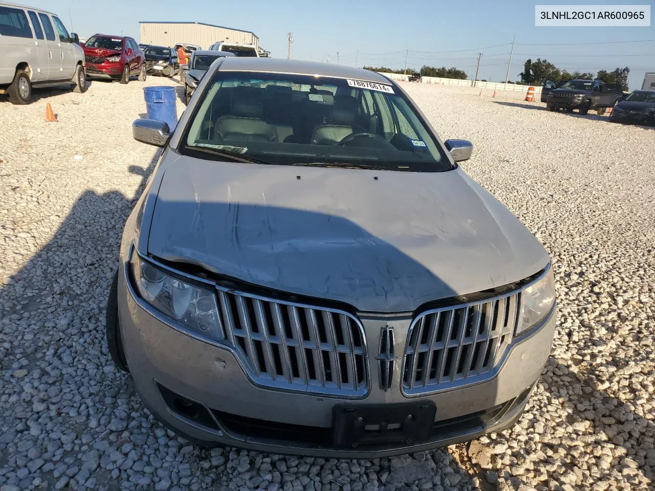 2010 Lincoln Mkz VIN: 3LNHL2GC1AR600965 Lot: 78876614