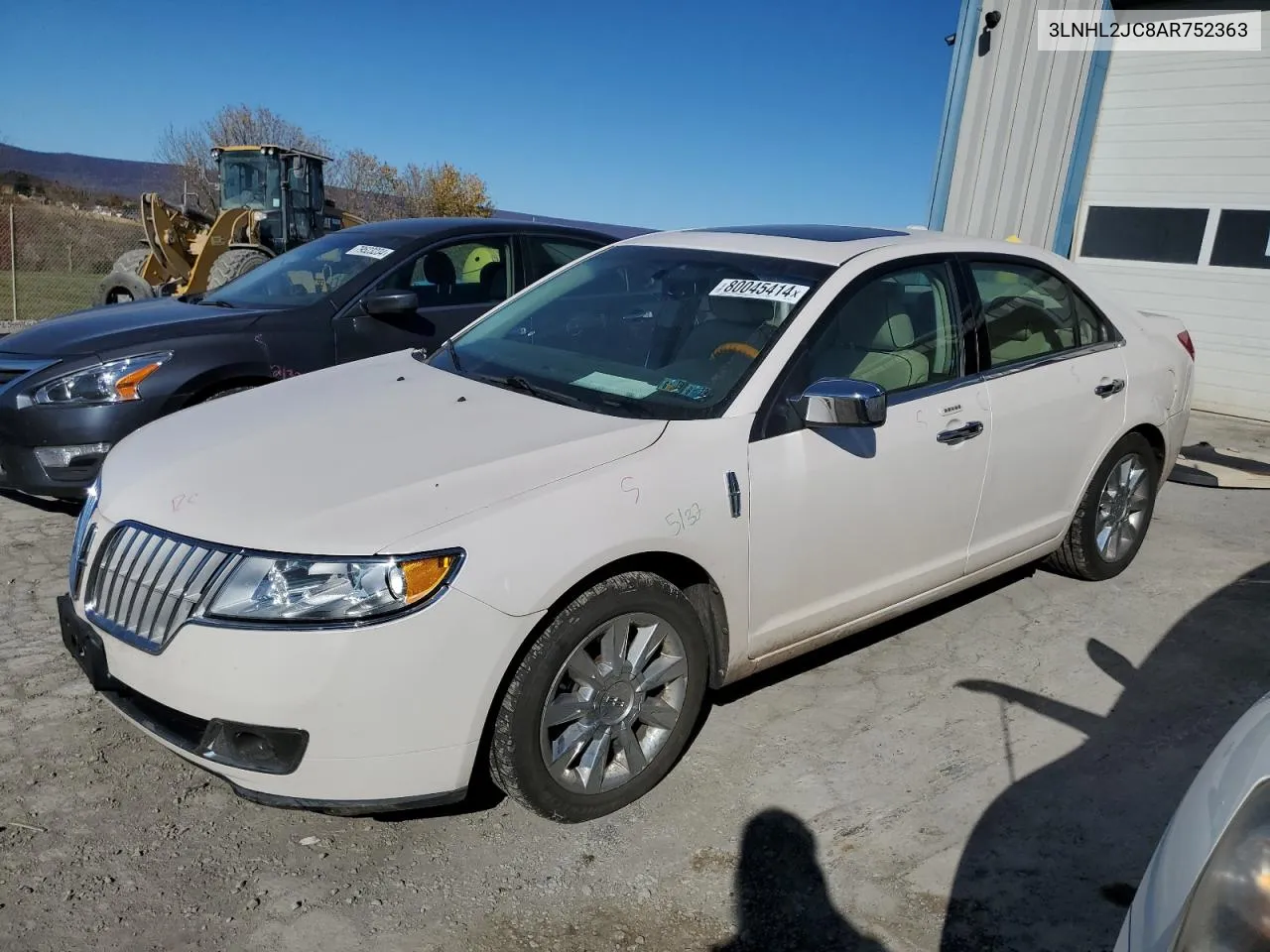 2010 Lincoln Mkz VIN: 3LNHL2JC8AR752363 Lot: 80045414