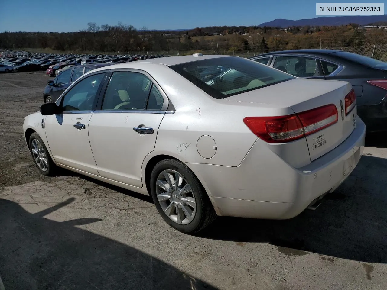 2010 Lincoln Mkz VIN: 3LNHL2JC8AR752363 Lot: 80045414