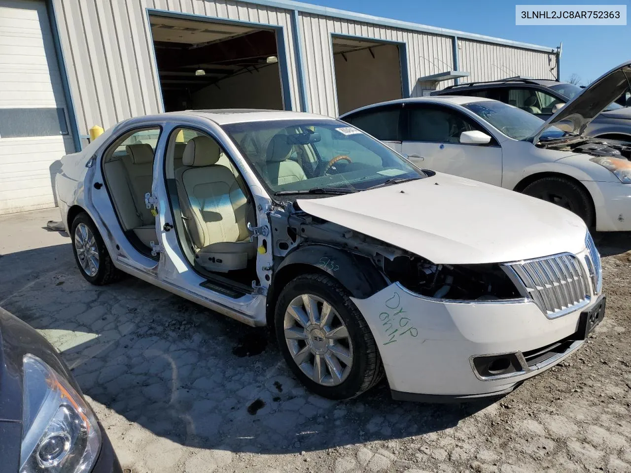 2010 Lincoln Mkz VIN: 3LNHL2JC8AR752363 Lot: 80045414