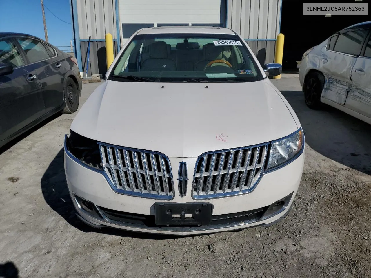 2010 Lincoln Mkz VIN: 3LNHL2JC8AR752363 Lot: 80045414