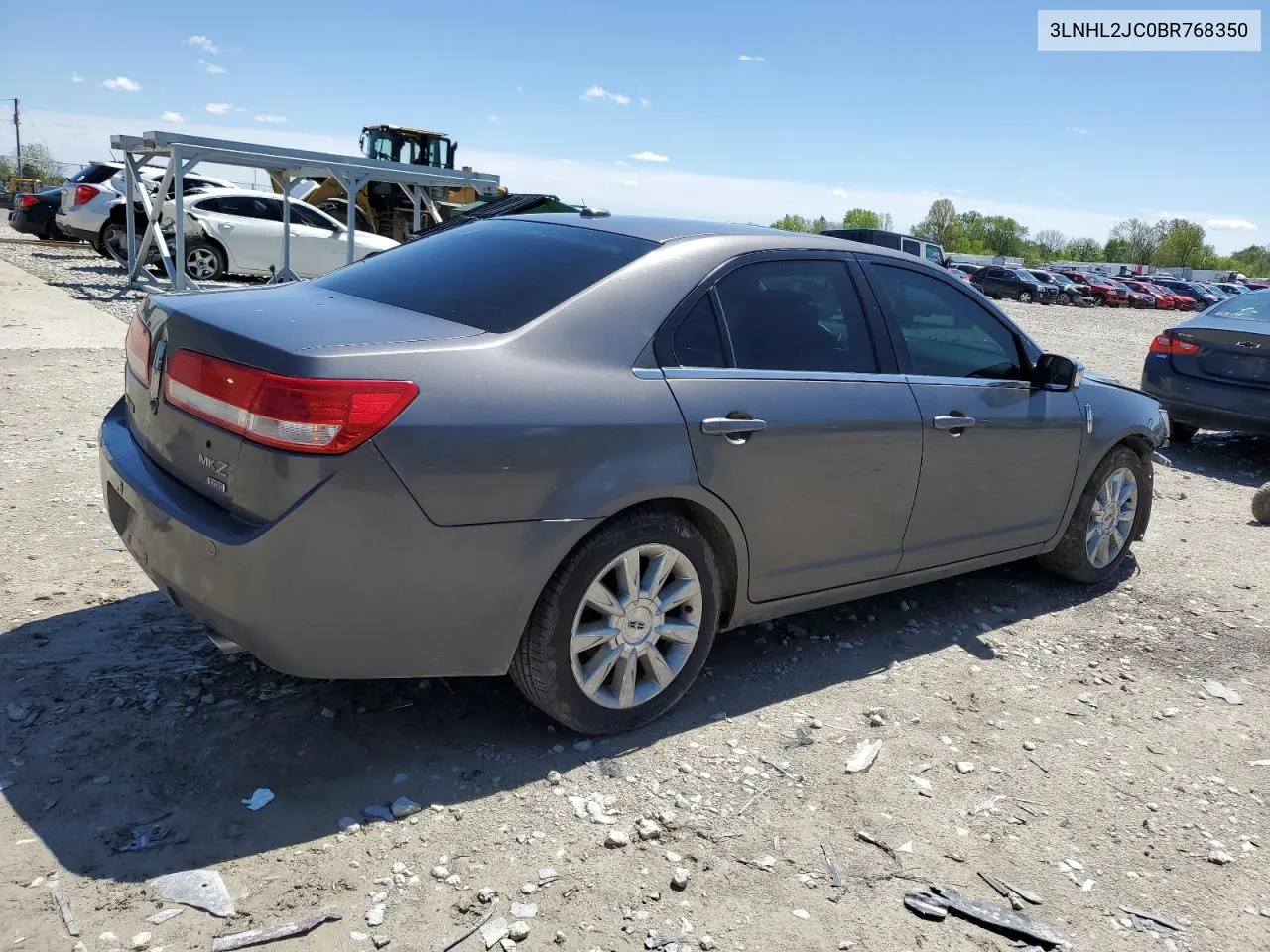 2011 Lincoln Mkz VIN: 3LNHL2JC0BR768350 Lot: 52833214