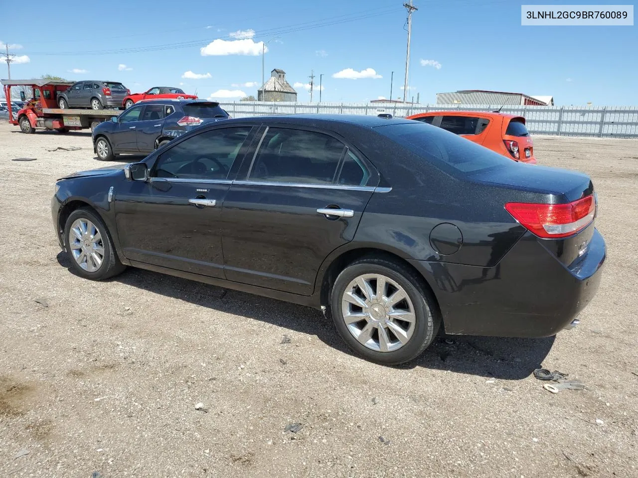 2011 Lincoln Mkz VIN: 3LNHL2GC9BR760089 Lot: 54007214