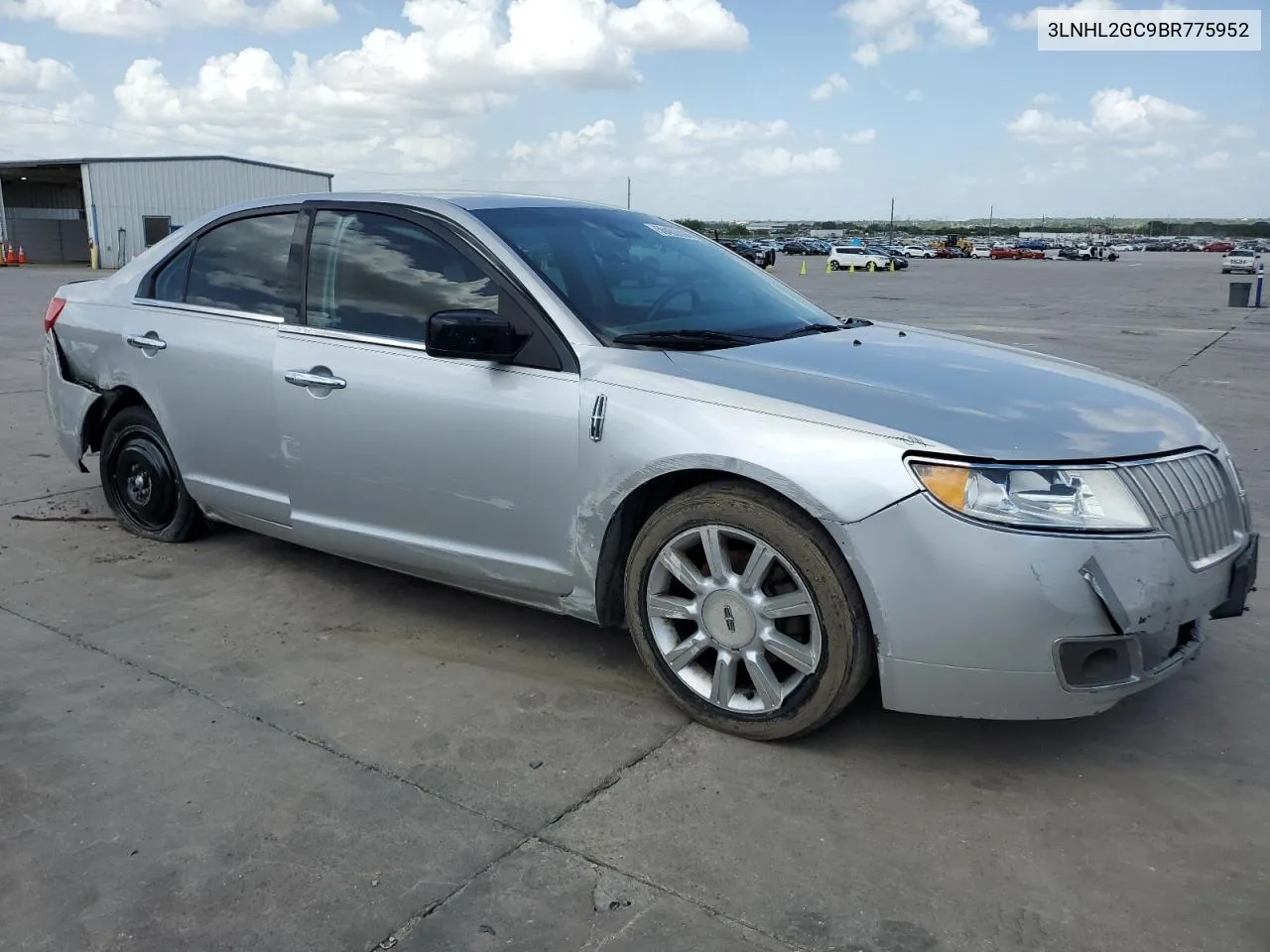 2011 Lincoln Mkz VIN: 3LNHL2GC9BR775952 Lot: 59402394