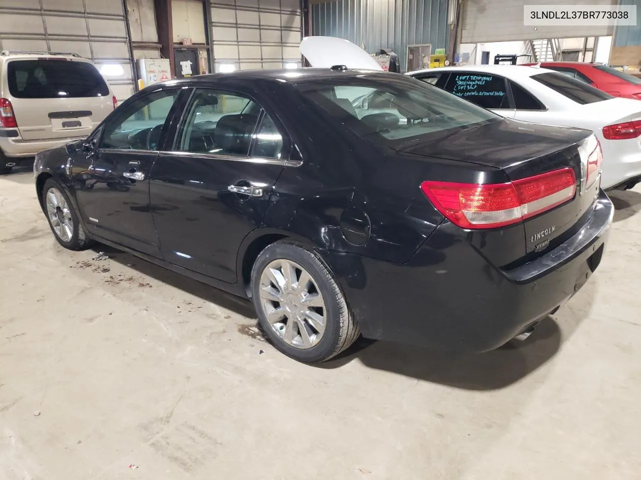 3LNDL2L37BR773038 2011 Lincoln Mkz Hybrid