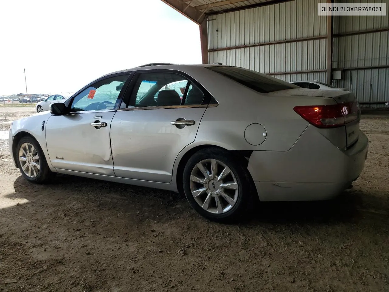 2011 Lincoln Mkz Hybrid VIN: 3LNDL2L3XBR768061 Lot: 65085644