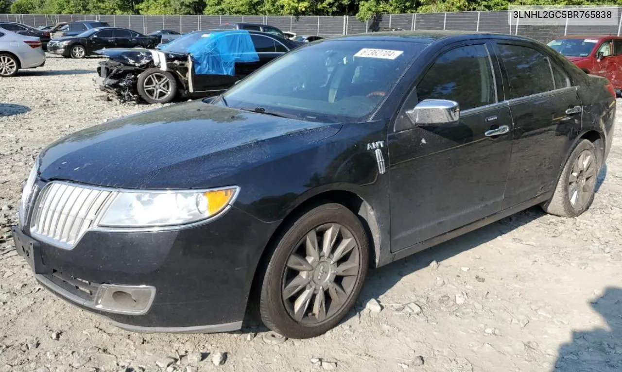 3LNHL2GC5BR765838 2011 Lincoln Mkz