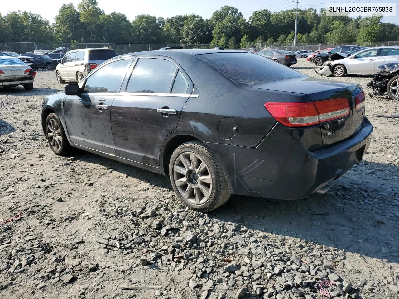 2011 Lincoln Mkz VIN: 3LNHL2GC5BR765838 Lot: 67362704