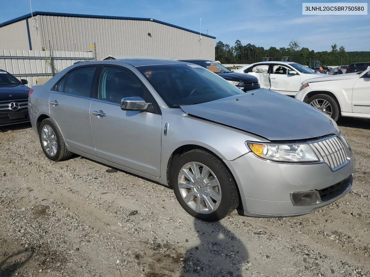 2011 Lincoln Mkz VIN: 3LNHL2GC5BR750580 Lot: 69241804