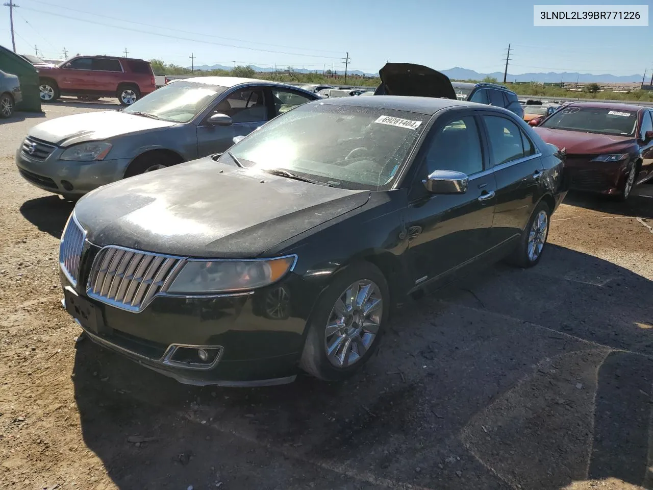 3LNDL2L39BR771226 2011 Lincoln Mkz Hybrid