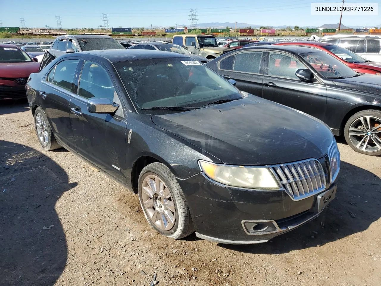 2011 Lincoln Mkz Hybrid VIN: 3LNDL2L39BR771226 Lot: 69281404