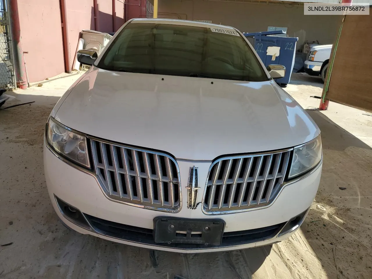 3LNDL2L39BR756872 2011 Lincoln Mkz Hybrid