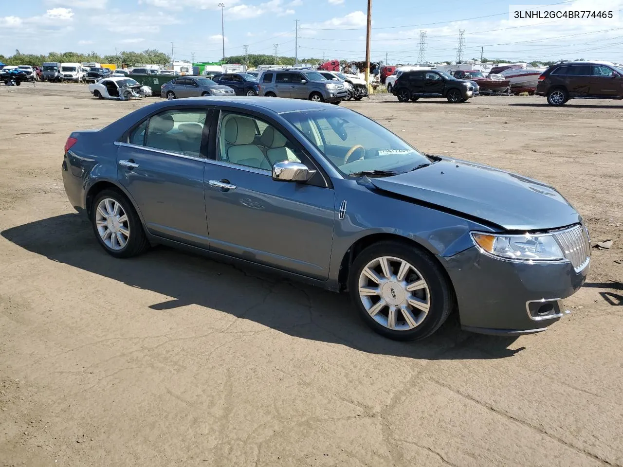 2011 Lincoln Mkz VIN: 3LNHL2GC4BR774465 Lot: 70477284