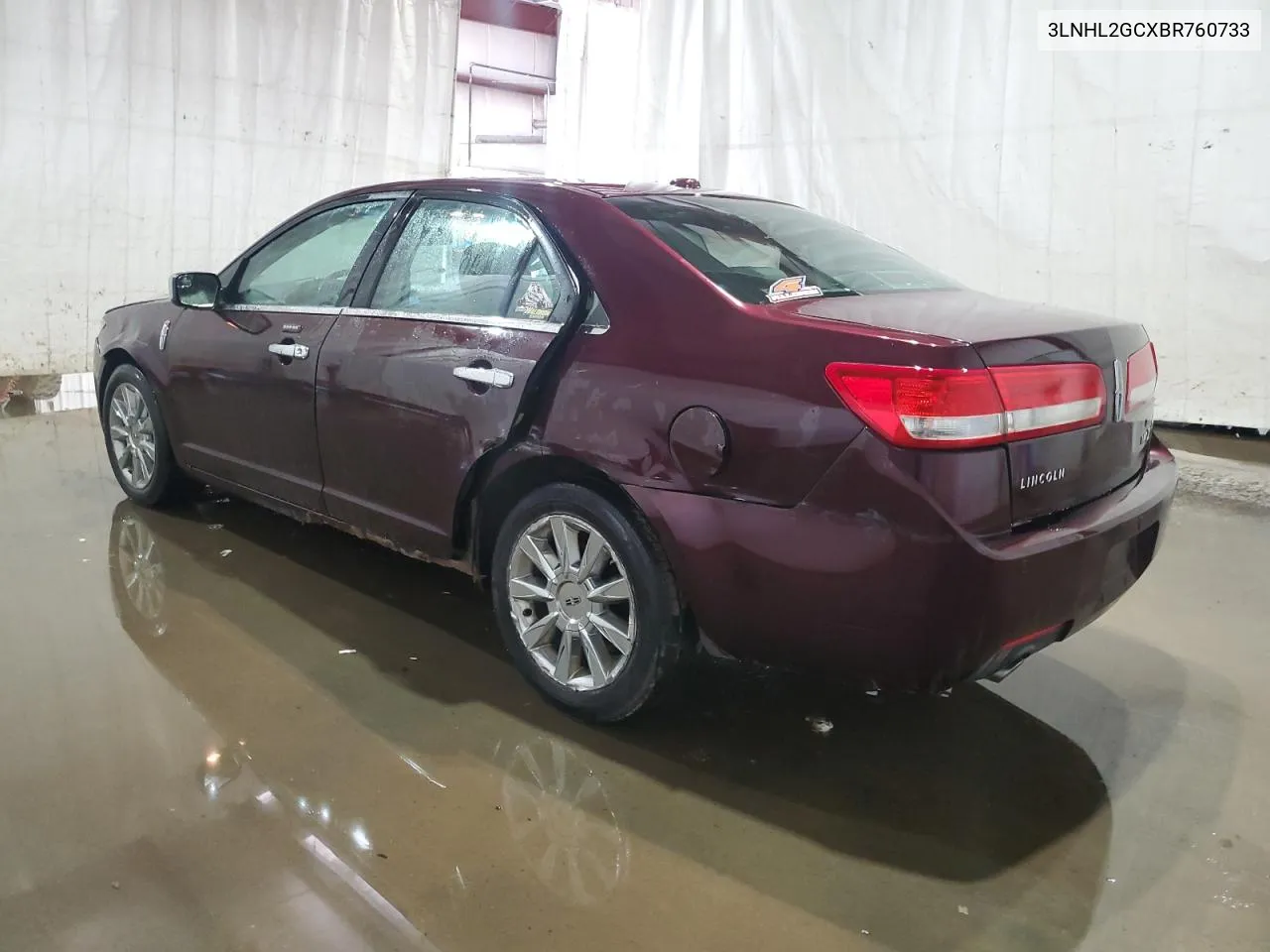 2011 Lincoln Mkz VIN: 3LNHL2GCXBR760733 Lot: 71355484